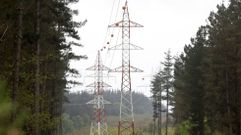 Tendidos elctricos de alta tensin en la provincia lucense
