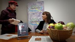 Montse Fajardo present� su nuevo libro en el acto de Barbantia celebrado en Noia
