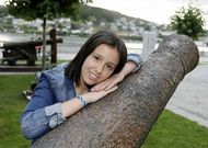 Laura Balseiro disfruta de estos d�as en Viveiro antes de partir a Nueva Escocia. 