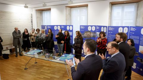 Exposici�n en la Casa do Saber de la USC sobre la Muralla y la Domus do Mitreo