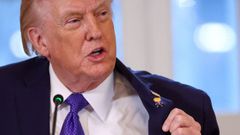 El presidente estadounidense Donald Trump