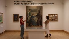 Los tres cuadros del Reina Sofa que se exponen en el Museo Provincial