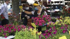El mercado de Padr�n arranc� al diez por ciento de su capacidad
