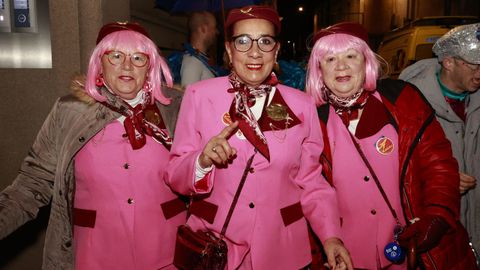 Entronizaci�n del dios Momo en A Coru�a