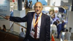 El doctor Carlos Mart�n, en un congreso de su especialidad