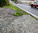 El estado actual de la Pedra, en O Salgueiral, es lamentable.