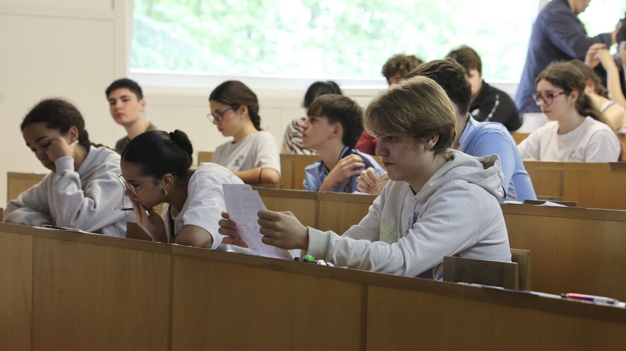 Un total de 13.441 estudiantes se presentan a la PAU en Galicia