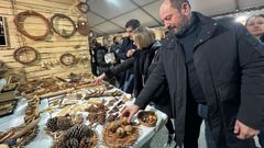 Imagen de archivo del Mercado de Nadal de Sobradelo (Carballeda de Valdeorras).