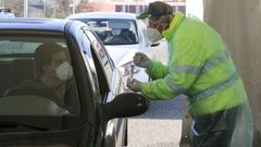 Toma de muestras en el Pazo