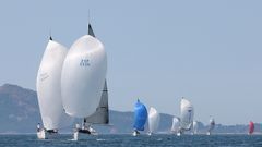Imagen de archivo de la flota durante la regata.
