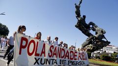 El personal sanitario de Vigo se manifiesta por el cierre de camas