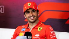 Carlos Sainz.Carlos Sainz, piloto de Ferrari