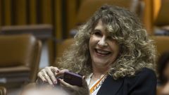 La escritora nicarag�ense Gioconda Belli, en el reciente Festival Centroam�rica Cuenta.