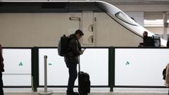 Estaci�n ferroviaria de Ourense, adonde llegar�n los trenes AVE