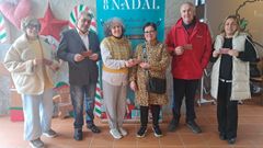 Imagen de archivo de las últimas Caramiñas entregadas en la pasada edición de la campaña.