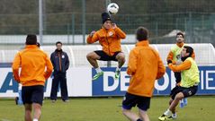 ltimo entrenamiento en Abegondo