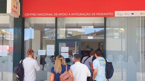 El Centro Nacional de Apoyo e Integracin de Migrantes de Oporto.