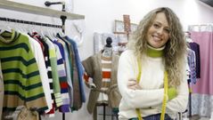 Imagen del 2023 de�Bea Cela Regueiro, a�n cuando su negocio, C�seme, estaba abierto en la calle Frei Rosendo Salvado