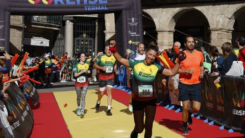 Carrera solidaria de la Guardia Civil en Ourense.