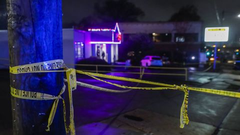 Zona del tiroteo que ha dejado varios muertos en Atlanta (Estados Unidos)
