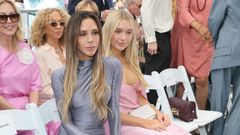 Victoria Beckham con su hija Harper