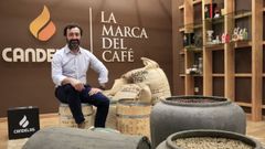 Ram�n Alonso, en las instalaciones de Caf�s Candelas