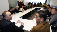 La reuni�n de este jueves del conselleiro de Sanidade con los alcaldes del distrito de Pontevedra se celebr� en la sede de la Xunta en Campolongo