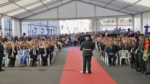 Celebracin del da de la Virgen del Pilar en la comandancia de Ourense.