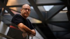 Juli�n Moreno, el dise�ador de la c�psula para rescatar al peque�o Julen, particip� este mi�rcoles en la Semana de la Prevenci�n de A Coru�a