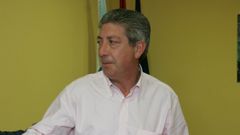 Vicente G�mez no 2005, cando tomou posesi�n como alcalde de Castrelo do Val