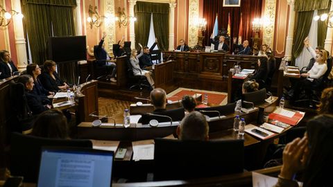 Pleno de Ourense en una imagen de archivo.