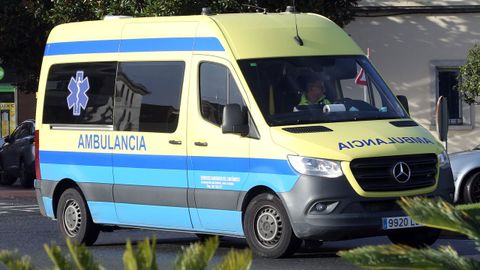 Imagen de archivo de una ambulancia.