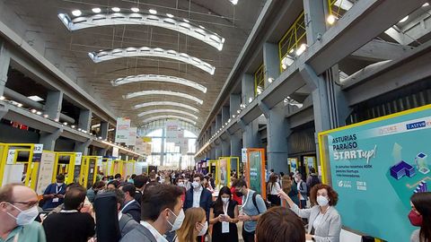 El stand asturiano en la South Summit 2021