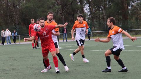 Imagen de archivo del partido entre el Abanqueiro y el Uni�n de la pasada temporada.