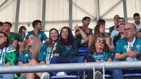 Afici�n del Racing en el Tartiere.
