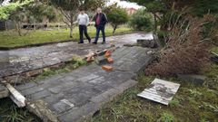 El d�a despu�s�en Artes, una de las zonas m�s afectadas por el temporal