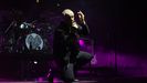 Jim Kerr durante el concierto de Simple Minds