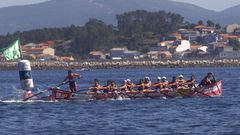 As� se vivi� la bandera Concello de Boiro de la liga ACT
