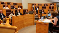 Imagen del pleno de organizaci�n de este jueves