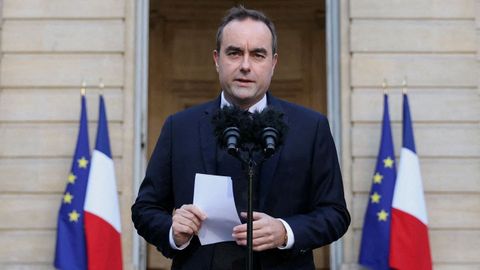 El primer ministro franc�s, Sebastien Lecornu
