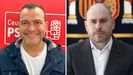 El jefe de gabinete de la Delegaci�n del Gobierno en Ceuta, Gonzalo Sanz, y el delegado del Gobierno en Ceuta, Miguel �ngel P�rez Triano