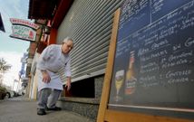 El Mes�n do Pulpo ha sido el �ltimo local atacado hasta la fecha en la capital de Berganti�os. 