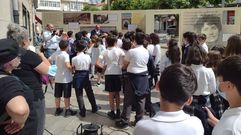 Exposici�n sobre a Casa de Rosal�a en Cee 