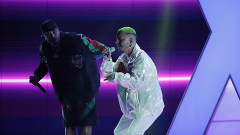La estrella colombiana J. Balvin