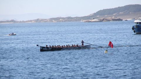 Bandera Femenina Concello de Ribeira. Liga Galega de Traieiras