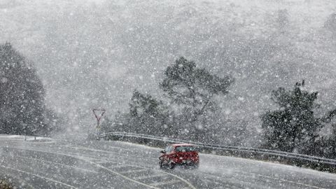 temporal de nieve en Muras
