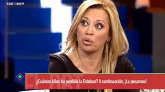Bel�n Esteban, muy enfadada por las acusaciones de tongo
