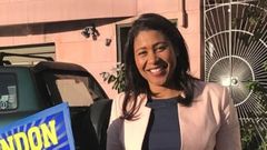 London Breed, de 43 a�os, pas� su infancia en viviendas p�blicas para los pobres