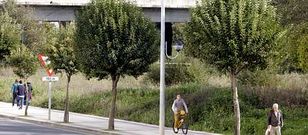 Imagen de los terrenos adquiridos y cedidos por el Concello para la construcci�n.