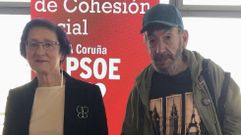Leopoldo Beceiro junto a Natividad Gonz�lez Laso